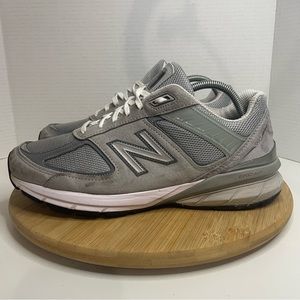 New Balance Mens MADE in USA 990v5 Core Grey with Castlerock  M990GL5 Size 9.5